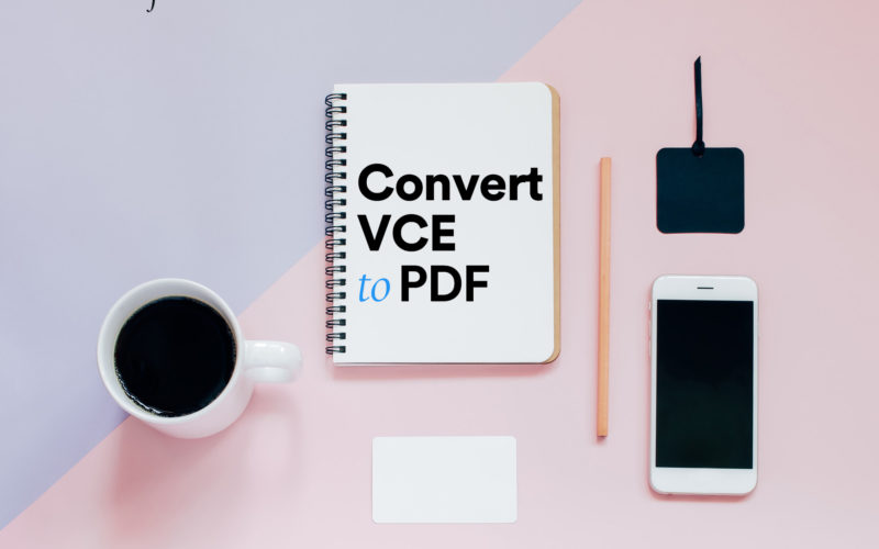 Convert VCE to PDF