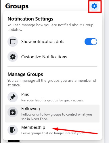 leave facebook groups easily