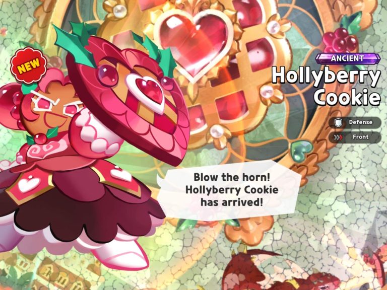 hollyberry cookie details
