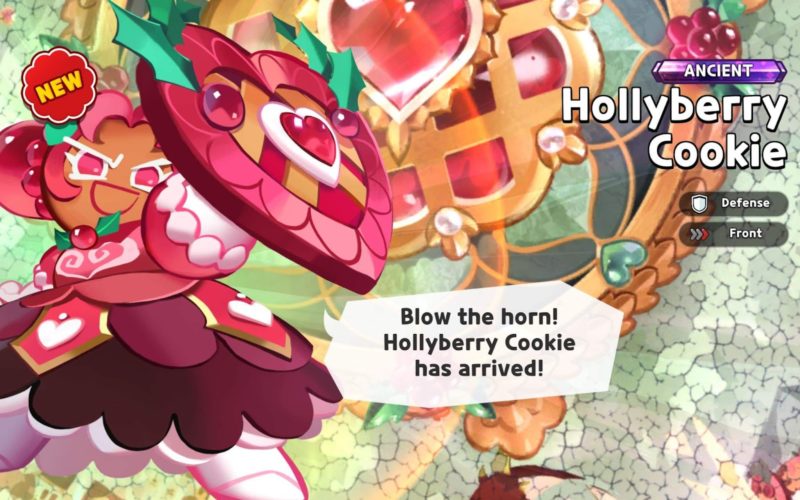 hollyberry cookie details